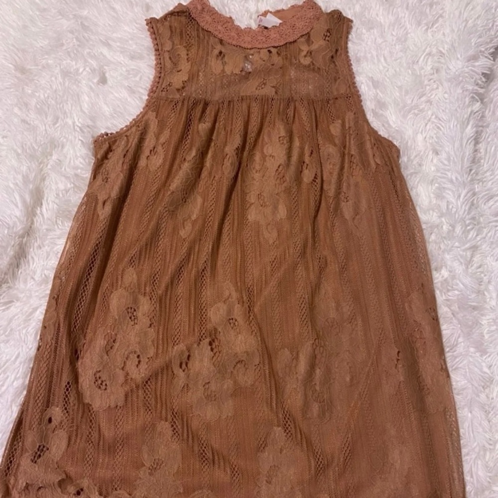 Pink laced Dress